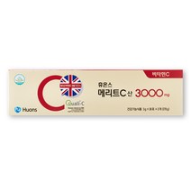 휴온스 메리트C산 3000mg 고함량 영국산 비타민C 12개월분 90포 4박스