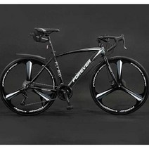 트랙로드자전거 성인 청소년 경량 입문 트렉로드, (27단 - 스포크) 흑백