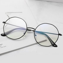 피케이몰 1+1 다각형 심플 패션 안경 레트로 알 있는 안경