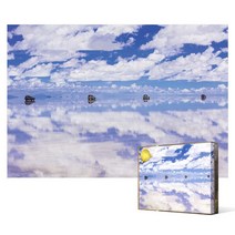 피스 직소퍼즐 우유니 소금사막 액자 천 조각, 누리겟쿠팡 본상품선택, 누리겟쿠팡 1, 누리겟쿠팡 본상품선택