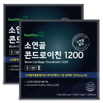 헬씨허그 소연골 콘드로이친 1200 4개월분 보스웰리아 우슬 피쉬콜라겐 인도산, 2개 (8개월분), 120정x2병