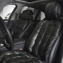 빈츠샵 그랜져IG 가죽시트커버 모음 스포티지R 시트커버 슈퍼렉스턴 카시트 bmwx1 고급시트 앞좌석시트 리무진시트 운전석시트커버 낱개 벤츠slc클래스, 01. 로얄엠보인조가죽시트