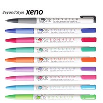 제노/캐릭터볼펜 0.5mm 1타 12입, OPTION 4.캐릭터볼펜 0.5mm_그린(잉크색상)