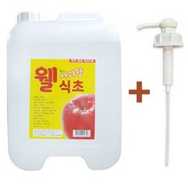 미성웰라이프 웰 식초 12.5kg 펌프증정 대용량 업소용 식당용, 1세트