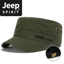 JEEP SPIRIT 지프 스프릿 캐주얼 플랫 모자 A0293 (Jeep sticker제공)