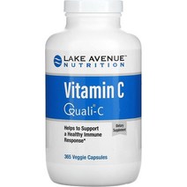 Lake Avenue Nutrition 레이크에비뉴뉴트리션 비타민C 1000mg 365베지캡슐 비타민 씨 Ascorbic Acid 아스코르브산, 1개