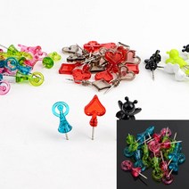 압침 사무용품 고정클립 포커 압정, 트럼프(18P)