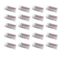 파버카스텔 더스트프리 지우개 대 187123, 화이트, 21개