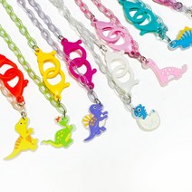 스트랩 아동 야광 캐릭터 마스크 줄 목걸이 개별포장 분실방지 공룡