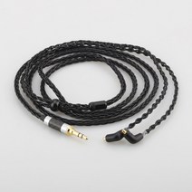 새로운 audiocrast 3.5mm 2.5mm xlr 4.4mm 8 코어 실버 도금 occ 이어폰 케이블 etymotic er4 xr sr er4sr er4xr er3sr er3, 4.4mm 밸런스드 플러그, 1m, 1개