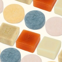 ENH 샴푸바 고체 제로웨이스트 샴푸바 바디바 린스바 6종 중건성용 지성용, ENH 002)중건성 샴푸바 프렌치라벤더향, 6개입, 1개