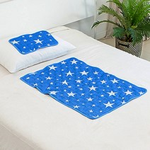 힐링 황토 아이스 쿨매트 항균처리 원단사용 피톤치드 황토함유 쿨젤, 별