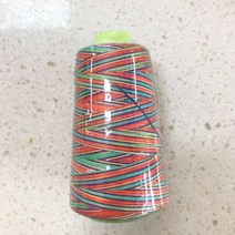 무지개사 레인보우미싱실 재봉실 재봉사100360, 20/3 빨간색과 파란색 그라데이