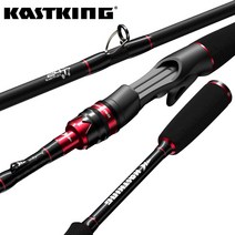 KastKing 최대 강철 막대 탄소 방적 주조 낚싯대 1.80m 2.13m 2.28m 2.4m 배스 파이크 낚시 Baitcasting 막대, Casting(2.18m-MH-H)_China