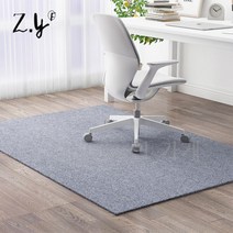 의자매트 긁힘방지 소음감소 카페트, 120*150cm, 6mm, 그레이