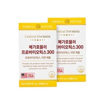 센트럴포뮬러 메가포뮬러 프로바이오틱스 300 60캡슐 x 2박스, 상세설명 참조, 없음