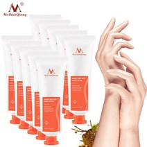 손톱 발톱 관리 10pcs 허니 밀크 소프트 핸드 크림 로션 세럼 리페어 너리싱 스킨 케어 안티 채핑 에이징 모이스춰 라이징 화이트닝