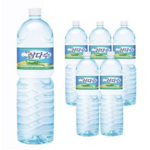 제주 삼다수 2L 6개 1팩 한라산 암반수 샘물 생수