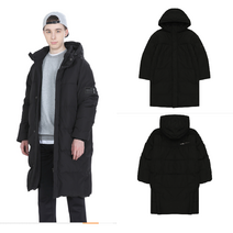 [에꼴리에] 21년 겨울신상! **50% 파격세일~ 롱다운 점퍼** 주니어 남여공용 오리 솜털이 많아 따뜻하고 편안하며 심플 단정한 스타일의 유니 롱포켓 벤치 롱다운 패딩점퍼