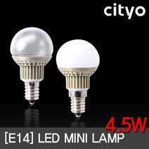 LED전구 미니크립톤 E14소켓(투명/불투명) 주광색.전구색 미니전구 /씨티, 투명, 주광색(하얀빛)