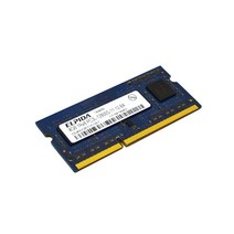 Elpida 4GB DDR3 Memory SO-DIMM 204pin PC3L-12800S 1600MHz EBJ40UG8EFU0-GN-F 4기가바이트 1600메가헤르츠 메모리 모듈
