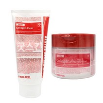 [KT알파쇼핑]메디필 레드 락토 콜라겐 2종 세트 ( 클리어 폼 300ml 패드 70매) G