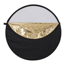 24 "60cm 5 in 1 휴대용 접이식 빛 라운드 반사판 스튜디오 멀티 디스크 야외, 한개옵션0