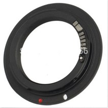 알루미늄 M42 칩 나사 렌즈 to Canon EOS EF 마운트 링 어댑터 AF III 확인, 한개옵션0