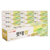 롯데 PVC 위생랩 30cmX100m 20개입 BOX 주방랩 포장랩 kimminsung20*393229406mT, 1, 본상품선택