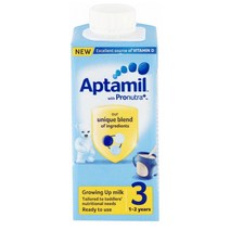 Aptamil Pronutra 3 Growing Up Milk 1-2yrs 압타밀 프로푸트라 3단계 그로잉 업 액상분유 1-2살 200ml 6개입, 1팩