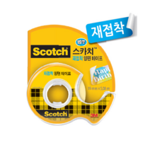 [3M] 재접착 양면 테이프 238 (19mm x 5m), 4개