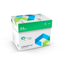 삼성복사용지 A4(75g) 그린 1BOX 2500매, A4, 단품