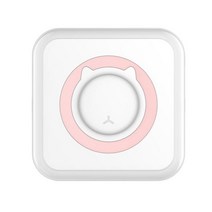 휴대용 샤오미 인화기 포토프린터미니 휴대용 무선 감열식 포토 포켓 프린터 200dpi BT 연결 라벨, 02 pink