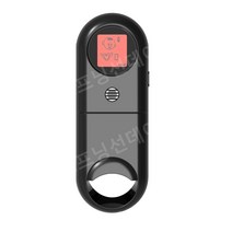 [오프닝선데이] 입냄새 측정기 구취 입 테스터 감지기 냄새 알콜 휴대용 테스트기, 검은 색