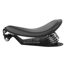 할리데이비슨 오토바이 안장 시트 chopper bobber 튜닝, 숏 실버 스프링 + 1개