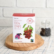 어스맨 유기농 공정무역 건체리, 4개입, 25g