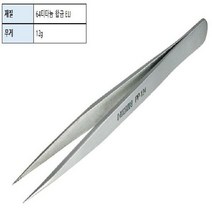 HOZAN 고강도 정밀 티타늄 트위져 핀셋 PP-124 호잔, 상세페이지 참조