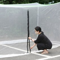 대형 모기장 출입구 출입문 DIY 밸크로 지퍼(NEW)
