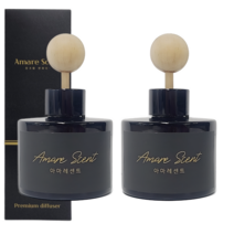 아마레센트 블랙 차량용 디퓨저 120ml x 2개입, 어벤투스, 2개