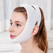 메쉬 안면 윤곽 리프팅 밴드 효과 사각턱 교정 얼굴 쳐짐, Free