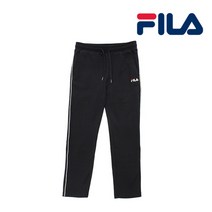 휠라 남여공용 베이직 화이트 포인트 팬츠 FS2FPC3108X_BLK