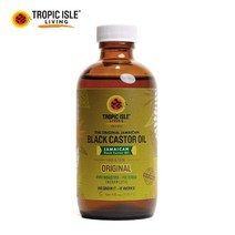 미국 트로픽아일 자메이칸 피마자유 블랙 캐스터 오일 118ml / Tropic Isle Castor Oil, 1개