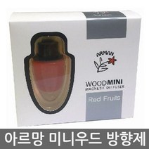 자연의 향기 미니우드 마그네틱 디퓨져 12ml, 블랙체리