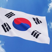 게양용 태극기 깃발, 10호 27x18 Cm, 1개