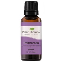 Plant Therapy 팔마로사 에센셜 오일 100% 순수 희석되지 않음 천연 아로마테라피 치료 등급 30mL (1온스)