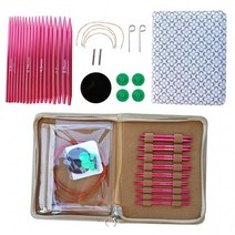 3 세트 9종 조립식 초보 스웨터 전문가용 뜨개질 6mm 파우치, 상세페이지 참조, 상세페이지 참조