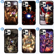 어벤져스 아이언맨 캡틴아메리카 타노스 닥터 헐크 휴대폰 케이스 A31 A315 A32 A325등 건틀렛 블랙 토르
