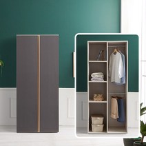 동서가구 이즈 클래스 800 장(옷장/이불장/수납옷장/서랍옷장), 800_수납옷장, 그레이