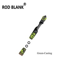 낚싯대 Rod Blank-EVA 핸들 키트 SeaGuide 릴 시트 스피닝 캐스팅 DIY 로드 폴 빌딩 수리 액세서리 1 세트, [02] Front TrimI.D10mm, [05] Green-spinning