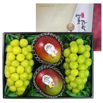 디카운티 과일 설 선물 세트 샤인머스켓 애플망고 프리미엄 혼합과일 추석 명절 선물세트, 01. 샤인머스켓 애플망고 혼합선물세트 A호